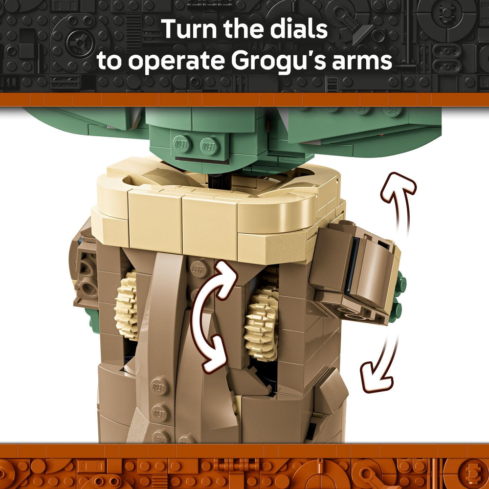 Grogu cookie accessory for holding during play