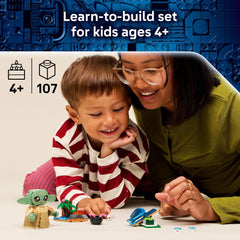 LEGO Star Wars Grogu's Homestead frog-catapult adds action and storytelling moments.