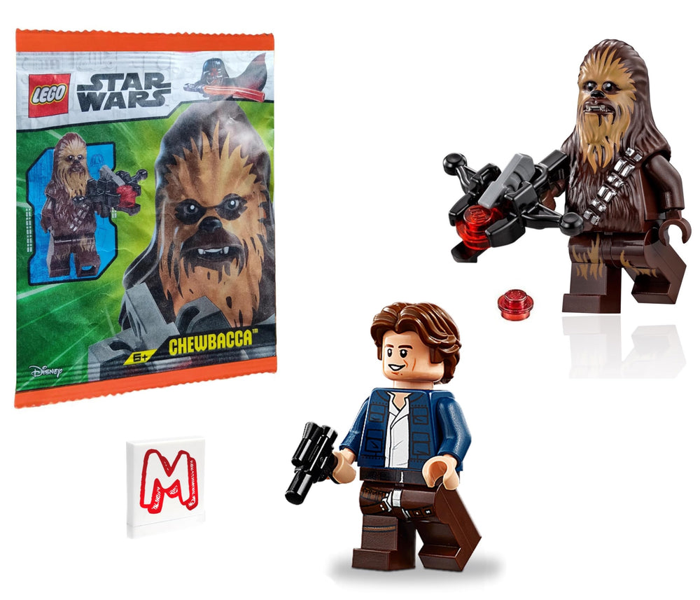LEGO Star Wars Han Solo minifigure for imaginative play and display.