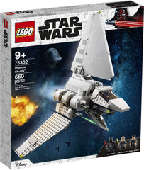 LEGO Star Wars Imperial Shuttle stud shooters add action to battles.