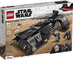 LEGO Star Wars Knights Ren Transport Ship exterior with hover skis for immersive battles.