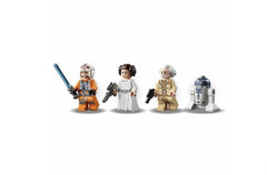 LEGO Star Wars Luke Skywalker, Princess Leia, General Dodonna minifigures for roleplay