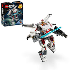 LEGO Star Wars Luke Skywalker X-Wing Mech on box art inspires imaginative play