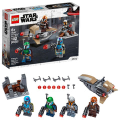 LEGO Star Wars Mandalorian Battle Pack contents for creative play and storytelling