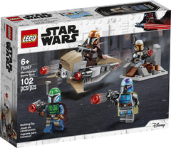 LEGO Star Wars Mandalorian defense fort for tactical play