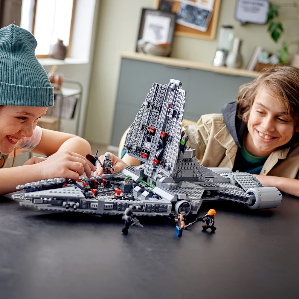 LEGO Star Wars Imperial Light Cruiser rotating turrets support action-packed battles
