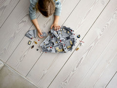 LEGO Star Wars Millennium Falcon 75257 interior cargo area supports imaginative missions