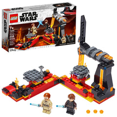 LEGO Star Wars Mustafar mine battle scene for imaginative play