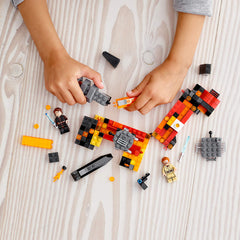 LEGO Star Wars Mustafar mine folds open for expanded play and display
