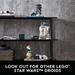 LEGO Star Wars R2-D2 75308 Luke Skywalker lightsaber hidden for authentic surprises.