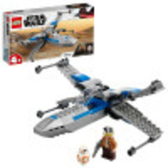 LEGO Star Wars Resistance X-Wing front view showing quick-build starter chassis for fast action