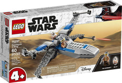 LEGO Star Wars Resistance X-Wing Poe Dameron minifigure with blaster pistol for role-play