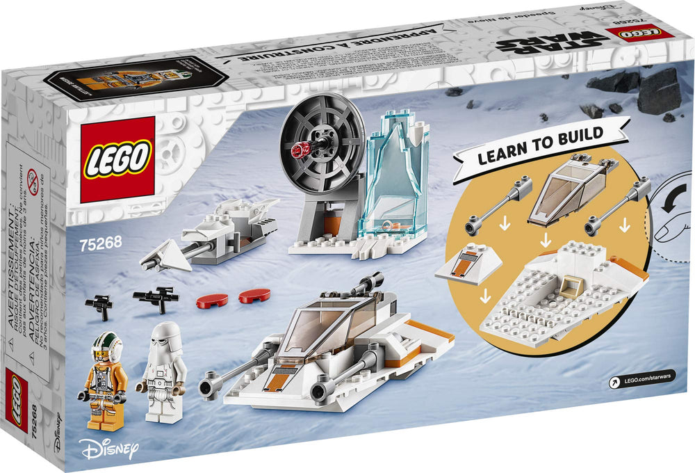 Snowspeeder's compact size makes it travel-friendly for kids