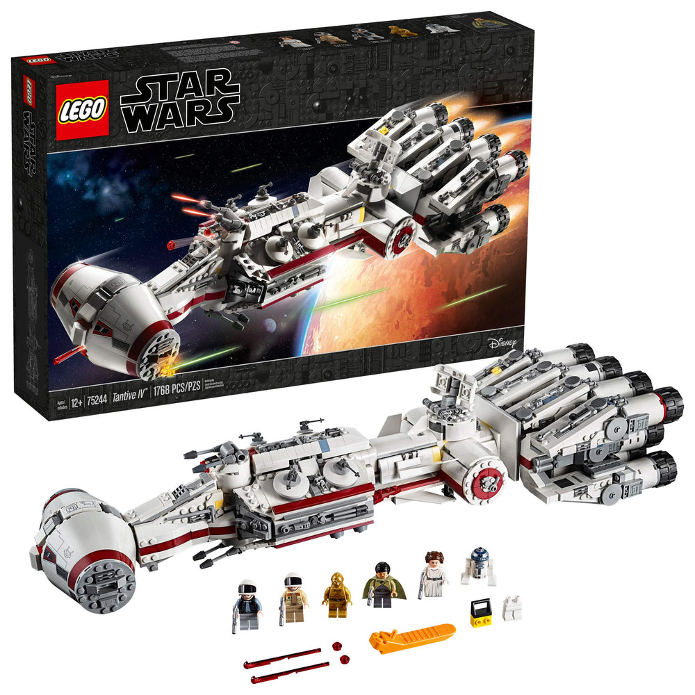 LEGO Star Wars Tantive IV hull detail for authentic display and play.