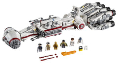 LEGO Star Wars Tantive IV interior cockpit exposes mini figures for immersive storytelling.