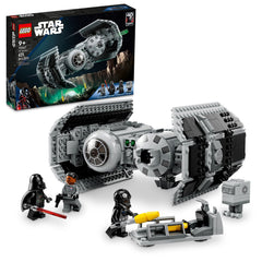 lego star wars tie bomber model with authentic details for immersive play