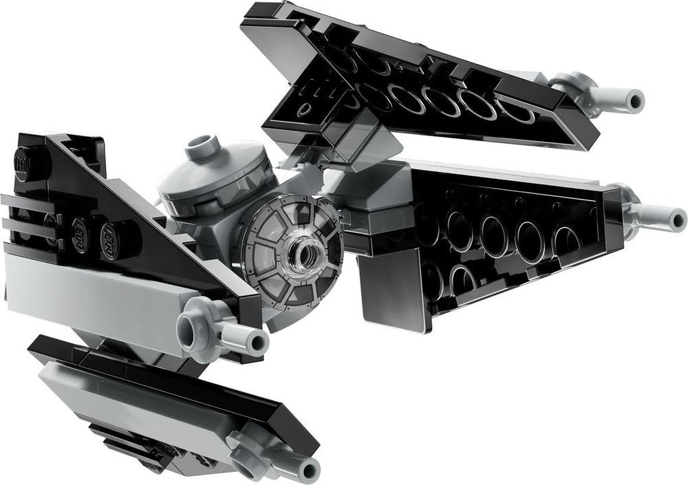 LEGO Star Wars TIE Interceptor wing panels close-up for accurate display