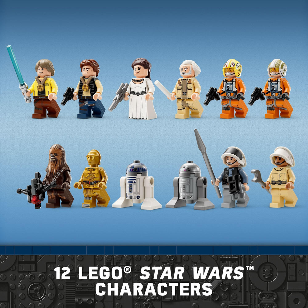 LEGO Star Wars Yavin 4 service cart with tools and storage.