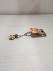 LEGO Yoda keychain detailed with chain and ring for everyday use