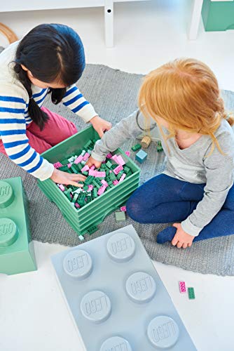 LEGO Storage Brick Blue Stackable design saves desk space