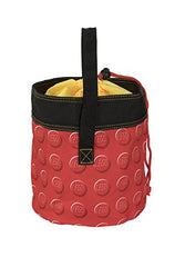 LEGO Storage Cinch Bucket red carry handle for easy transport