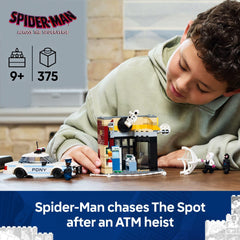LEGO exploding wall feature enhances action-packed play scenarios.