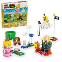 LEGO Super Mario interactive Peach figure promotes imaginative play and storytelling.