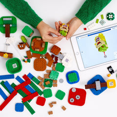 LEGO Super Mario Adventures with Mario Starter Course Bowser Jr figure introduces boss-style challenges