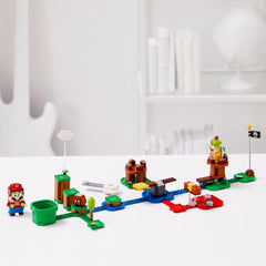 LEGO Super Mario Adventures with Mario Starter Course buildable course invites versatile level design