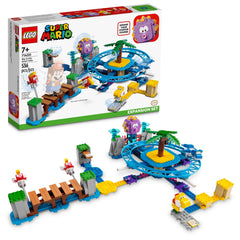 LEGO Super Mario Big Urchin Beach Ride 71400 on the beach encourages imaginative play and collection