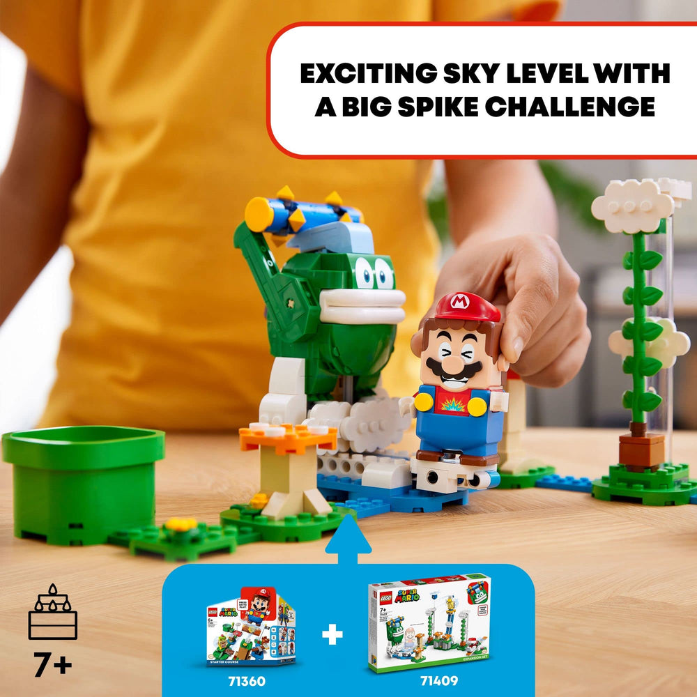 LEGO Super Mario Boomerang Bro Sky Platform image highlights a soaring battle arena