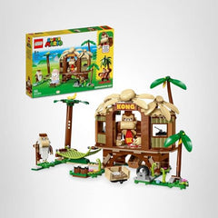 LEGO Super Mario Donkey Kong Tree House dimensions and modular design