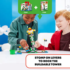 Gift-ready packaging for LEGO Super Mario expansion set.