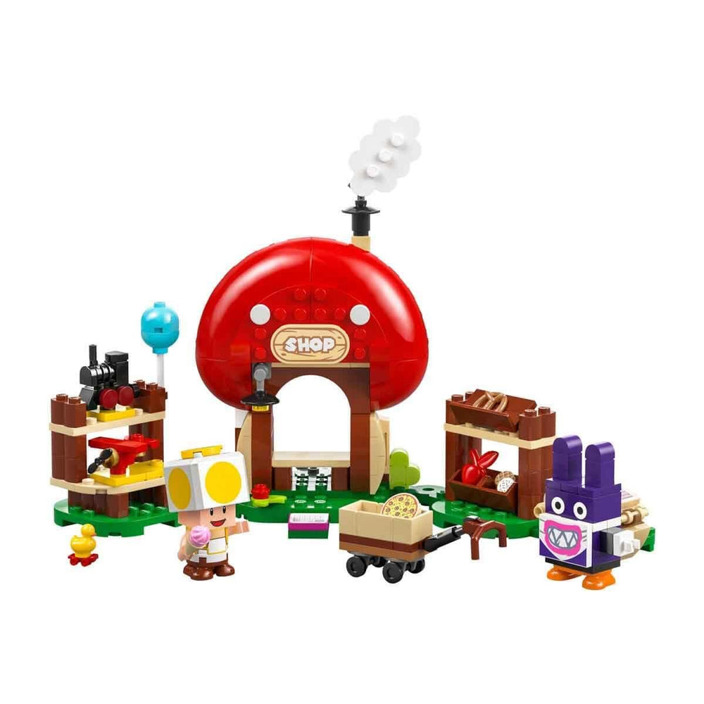 Lego Super Mario ice dispenser and oven add authentic shop details.