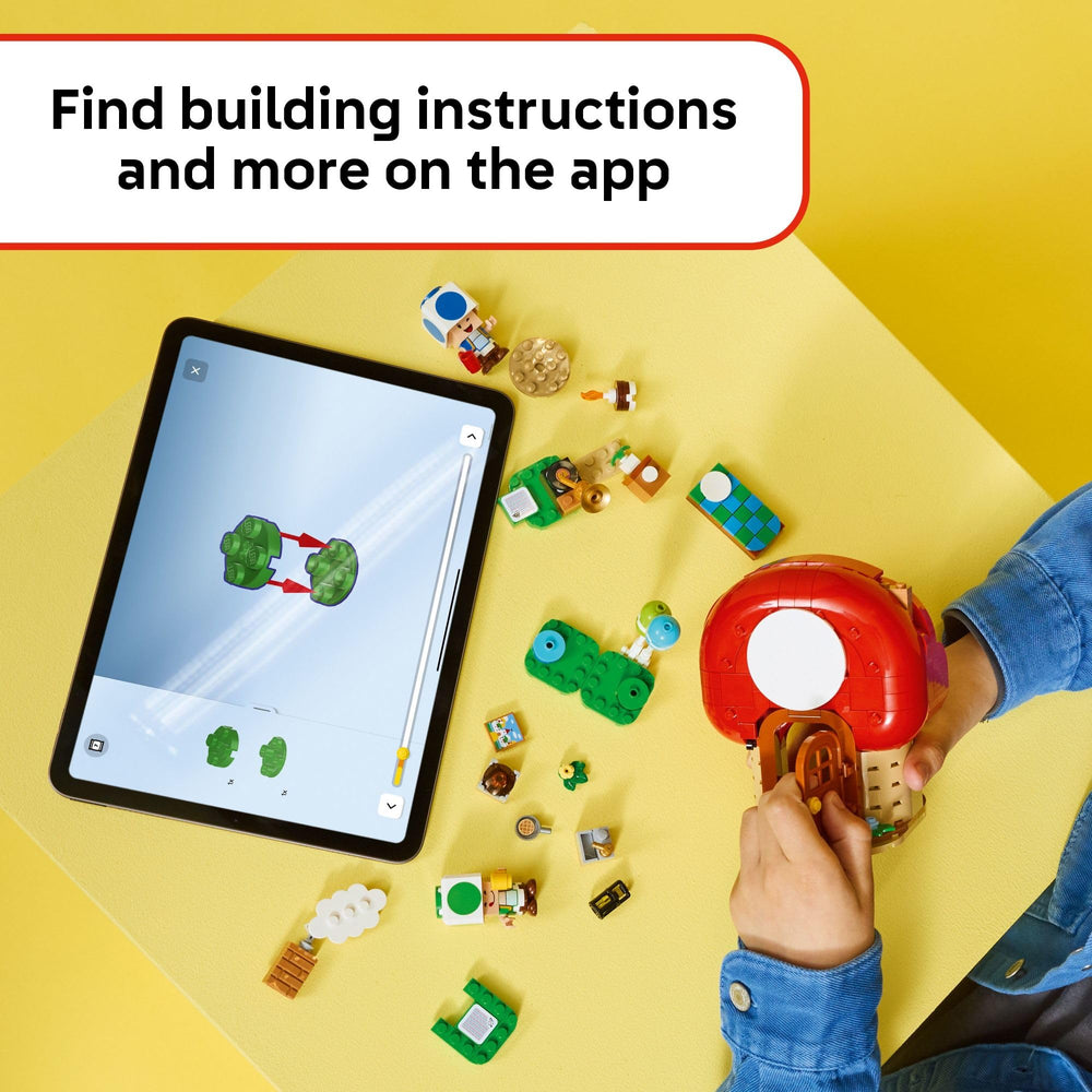 LEGO interactive action tags trigger doorbell tunes and music for dynamic play.