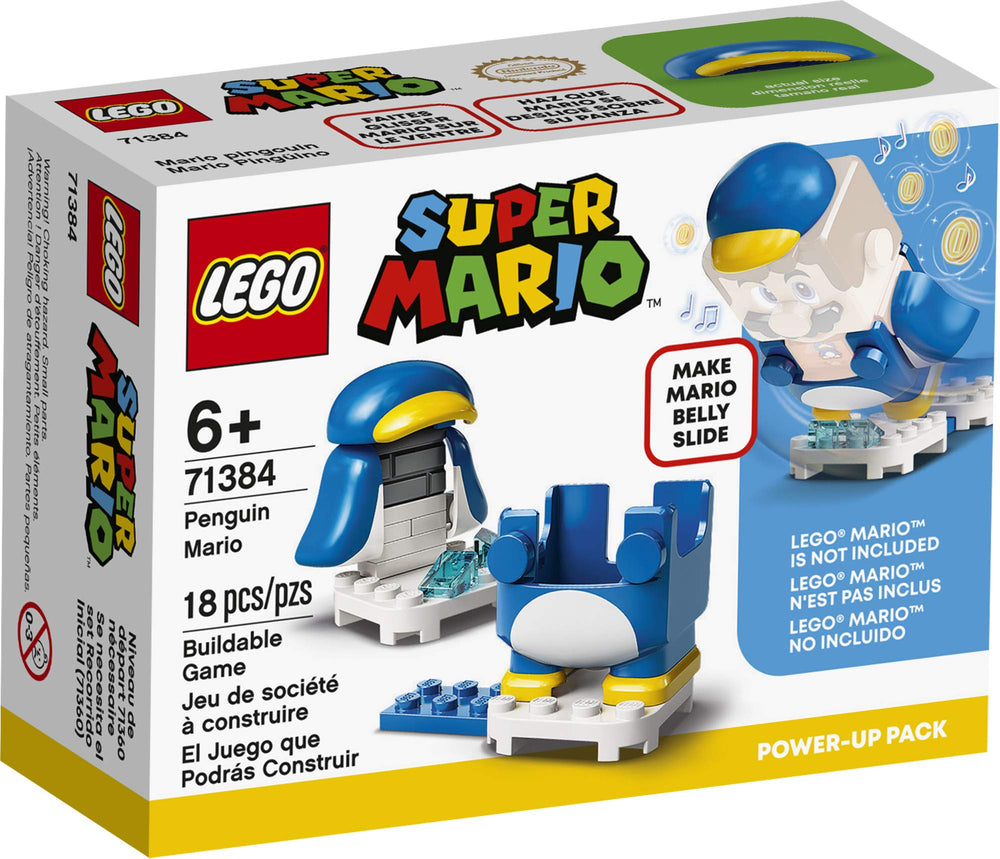 LEGO Super Mario Penguin Power-Up Pack 71384 accessory fits with LEGO Mario Starter Course