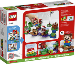 LEGO Super Mario Piranha Plant Puzzling Challenge expansion red-coin blocks offer timed rewards