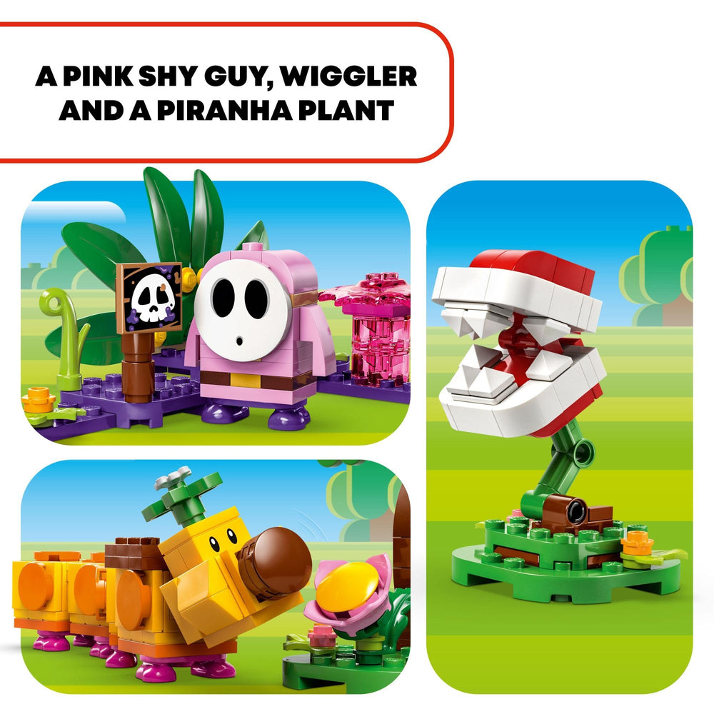 LEGO Super Mario Soda Jungle Maker set Customization Machine sparks creativity.