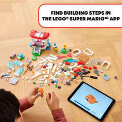 LEGO Super Mario three level castle assembly enables varied stories