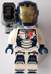 LEGO Iron Legion minifigure with The Brick People tile, compact collectible