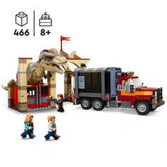 LEGO T. rex and Atrociraptor minifigures for action-packed adventures