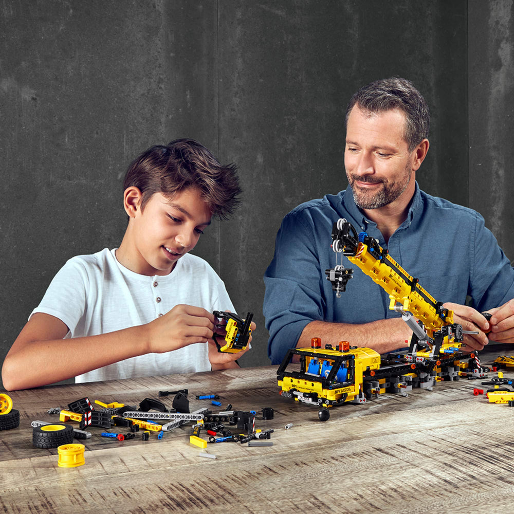 LEGO Technic 42108 display model ready for shelf-worthy build.