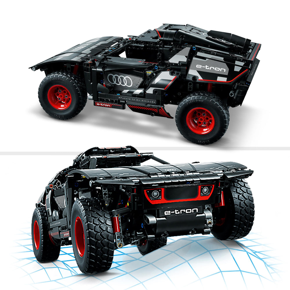 LEGO Technic Audi RS Q e-tron 42160 914-piece kit fuels engineering curiosity