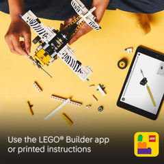 LEGO Technic Bush Plane 333-piece set encourages engineering problem solving