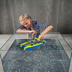 LEGO Technic Catamaran build and display setup invites ongoing creative play.