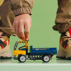 LEGO Technic Dump Truck 42147 excavator-conversion mode inviting rebuild into a digger