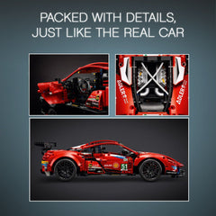 LEGO Technic Ferrari 488 GTE AF Corse 51 exclusive instruction book