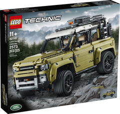 LEGO Technic Land Rover Defender 42110 steering wheel and dashboard detail