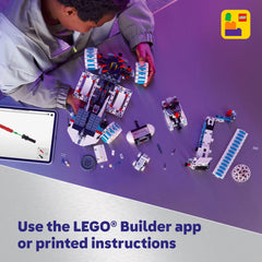 LEGO Technic Lunar Outpost Moon Rover MAPP rover aids surface reconnaissance during pretend missions