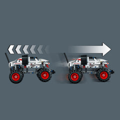 LEGO Technic Monster Jam Monster Mutt Dalmatian 2in1 build demonstrates versatile rebuilding